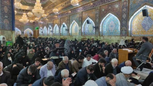 برگزاری دعای کمیل و ندبه در خیمه‌گاه حسینی 3