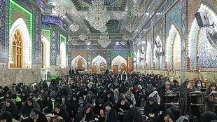 برگزاری دعای کمیل و ندبه در خیمه‌گاه حسینی 5