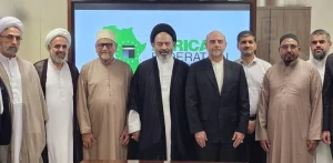 زيارة ممثل الولي الفقيه في بعثة سماحة القائد إلى تنزانيا؛ التشاور مع نائب رئيس اتحاد الخوجة في أفريقيا