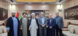 دیدار مسئول دفتر نمایندگی بعثه درعراق با تولیت آستان قدس حسینی