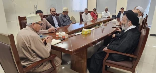 In Continuation of Visit to Tanzania Supreme Leader's Representative in Hajj and Pilgrimage Meets Vice President of the Khoja Federation in Africa 2
