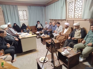نشست هم‌اندیشی عوامل دفتر نمایندگی بعثه در مدینه منوره