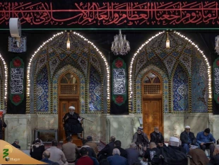 سوگواری سالروز وفات حضرت ام‌البنین(س) در حرم حضرت عباس(ع) 2