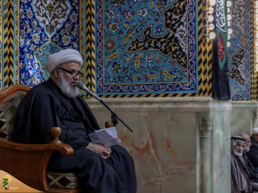 سوگواری سالروز وفات حضرت ام‌البنین(س) در حرم حضرت عباس(ع) 5