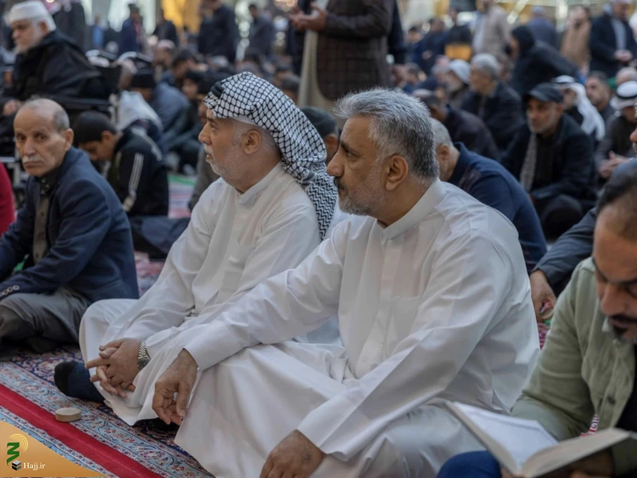 سوگواری سالروز وفات حضرت ام‌البنین(س) در حرم حضرت عباس(ع) 2