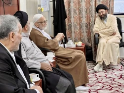 رئیس بعثه رهبری در مکه با سرپرست اسبق حجاج ایرانی دیدار کرد 3