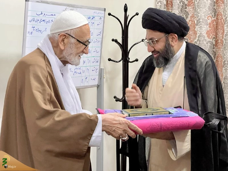 رئیس بعثه رهبری در مکه با سرپرست اسبق حجاج ایرانی دیدار کرد 6