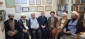دیدار مسئول دفتر نمایندگی بعثه درعراق با حضرت آیت الله شیخ عبدالکریم حائری از علما کربلا 3