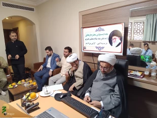 نشست مسئولان فرهنگی هتل‌های مدینه النبی با نماینده بعثه 4