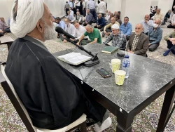 برگزاری جلسه انس و معرفت با حضور مسئول بعثه رهبری در مکه 3
