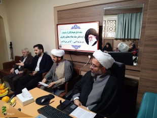 بررسی راهکارهای تسهیل امور زائرین در نشست نماینده بعثه با فرهیختگان کاروان‌های مدینه النبی 13