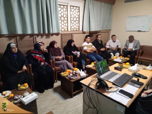 بررسی راهکارهای تسهیل امور زائرین در نشست نماینده بعثه با فرهیختگان کاروان‌های مدینه النبی 15