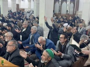

برگزاری دعای روح بخش کمیل در حرم مطهر امیرالمومنین علی (ع) در نجف اشرف 2