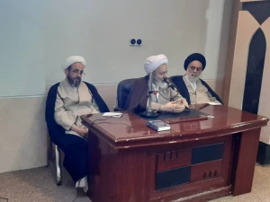جلسه هم اندیشی خادمان فرهنگی کاروان های عتبات عالیات در نجف
