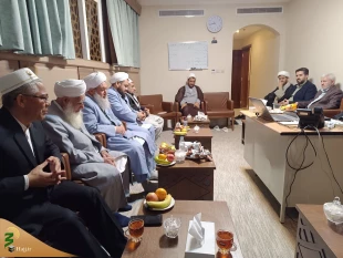 تاکید علمای اهل سنت بر افزایش کیفیت حمل و نقل زائرین در دیدار با نماینده بعثه در مدینه 6