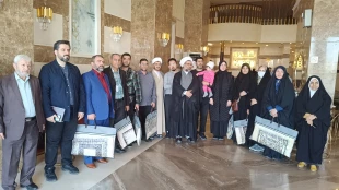 بررسی راهکارهای ترغیب جوانان به حضور در سرزمین وحی در جلسه نماینده بعثه در مدینه با فرهیختگان 5