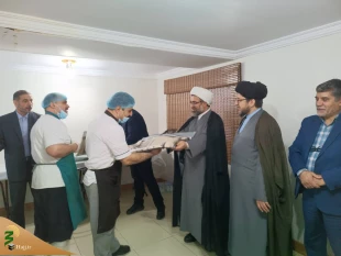 بازدید نماینده بعثه از آشپزخانه مرکزی زین در مدینه منوره 10