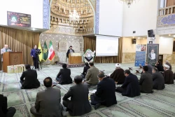 بزرگداشت شهادت سردار دل ها درمحفل انس با قرآن کریم در مجموعه حج و زیارت 2