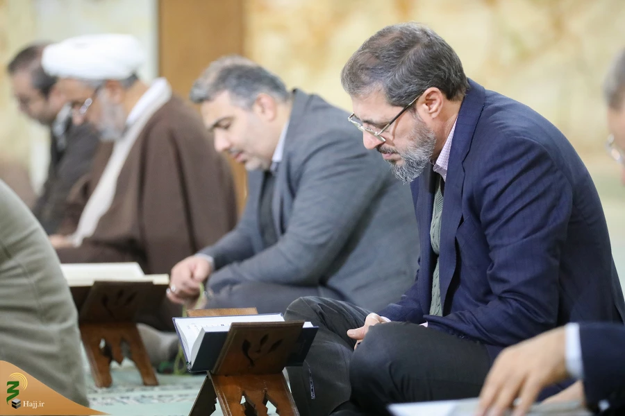 بزرگداشت شهادت سردار دل ها درمحفل انس با قرآن کریم در مجموعه حج و زیارت 8
