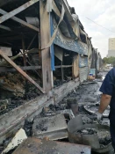  آشپزخانه مرکزی کربلا دچار حریق شد 4