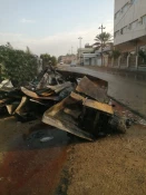  آشپزخانه مرکزی کربلا دچار حریق شد 5