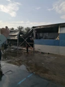  آشپزخانه مرکزی کربلا دچار حریق شد 6