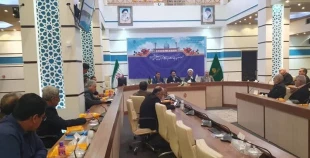 تاکید رئیس بعثة الحجاج الإیرانیین فی اجتماع مدیری قوافل الحج فی محافظة فارس علی ضرورة محاولة رفع جودة سفر الحجاج إلى الحج 3