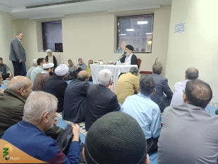 جلسه انس و معرفت در هتل مکارم البیت و با سخنرانی حجت الاسلام والمسلمین علم الهدی 2