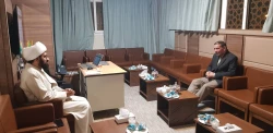 دیدار مسئول دفتر نمایندگی بعثه با مسئول ستاد عمره در مدینه  2