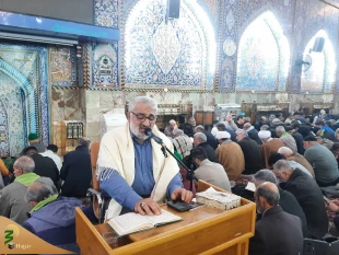 دعای کمیل دومین شب جمعه ماه رجب در کربلا برگزار شد. 2