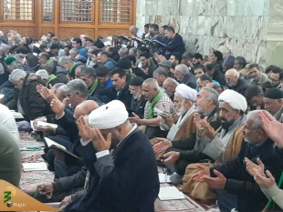 دعای کمیل دومین شب جمعه ماه رجب در کربلا برگزار شد. 7