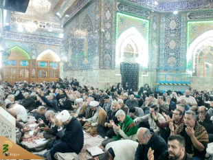 دعای کمیل دومین شب جمعه ماه رجب در کربلا برگزار شد. 11