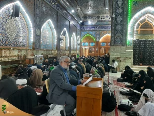أین الطالب بدم المقتول بکربلاء، نجوای صبحگاه زائران حسینی(ع) بود. 2