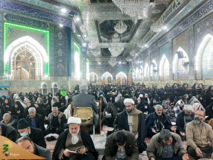 أین الطالب بدم المقتول بکربلاء، نجوای صبحگاه زائران حسینی(ع) بود. 2