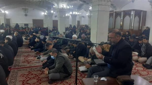 
برگزاری دعای ندبه در حرم مطهر امیرالمومنین علی (ع) در نجف اشرف