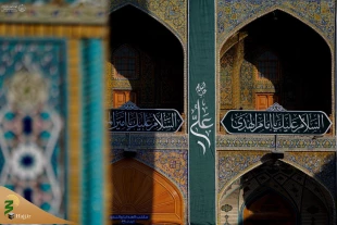 آذین بندی حرم مطهر امام علی در آستانه ۱۳ رجب 6