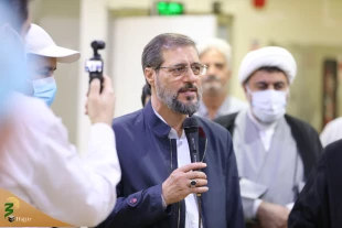 بازدید حجت الاسلام والمسلمین نواب از آشپزخانه مرکزی مکه مکرمه 13