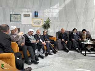 بازدید حجت الاسلام والمسلمین نواب از هتل منارالتوحید مکه مکرمه
 2