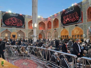 آستان علوی سیاه پوش عزای دخترش شد. 4