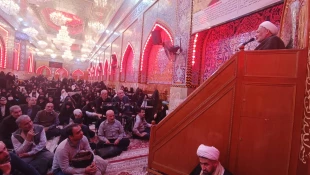 خیمه گاه حسینی(ع) یک صدا نوای یا زینب(س) شد. 6