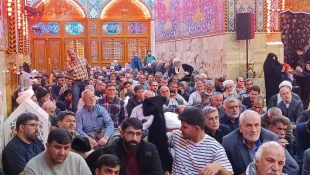 خیمه گاه حسینی(ع) یک صدا نوای یا زینب(س) شد. 8