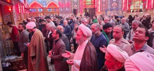خیمه گاه حسینی(ع) یک صدا نوای یا زینب(س) شد. 10