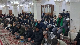 طنین دعای ندابه در حرم حضرت امیرالمومنین علیه السلام 5