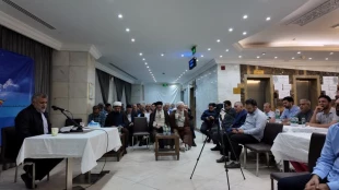 جری مراسم دعاء کمیل بحضور ممثل الولی الفقیه فی شؤون الحج و الزیارة فی المدینة المنورة 2