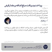 پرداخت و دریافت مبلغ اضافه بر مقدار قرض 3