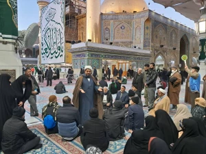 برگزاری برنامه روایتگری و حرم شناسی در نجف اشرف