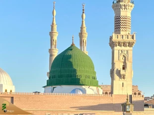 گنبد سبز مسجدالنبی؛  نماد عشق، معنویت و اتصال زمین و آسمان 4