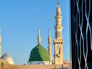 گنبد سبز مسجدالنبی؛  نماد عشق، معنویت و اتصال زمین و آسمان 7