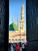 گنبد سبز مسجدالنبی؛  نماد عشق، معنویت و اتصال زمین و آسمان 8