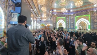 زائران کربلا، با چشمانی اشکبار یا رب یا رب را نجوا کردند+ عکس 2
